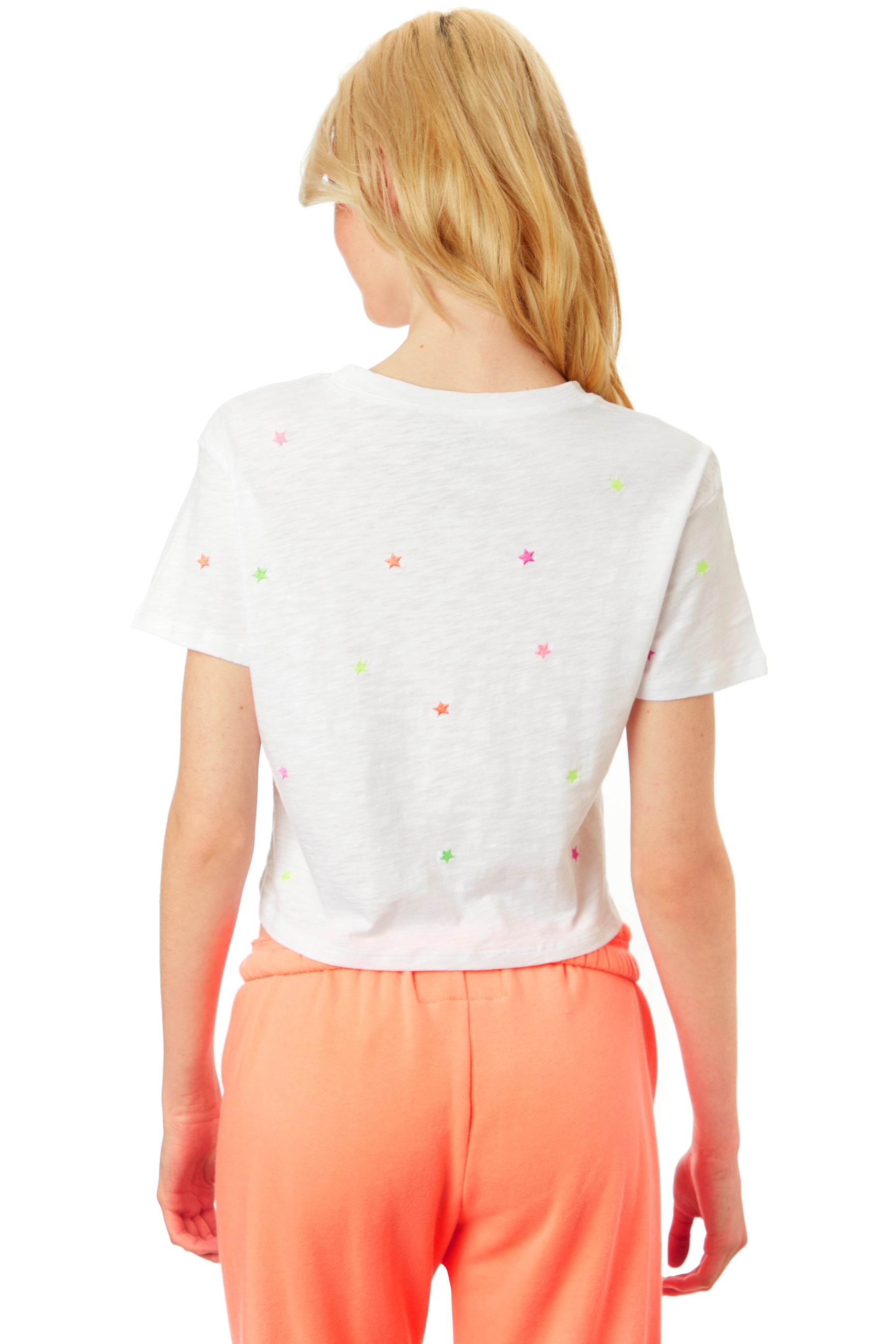 Fearless Embroidered Stars Tee
