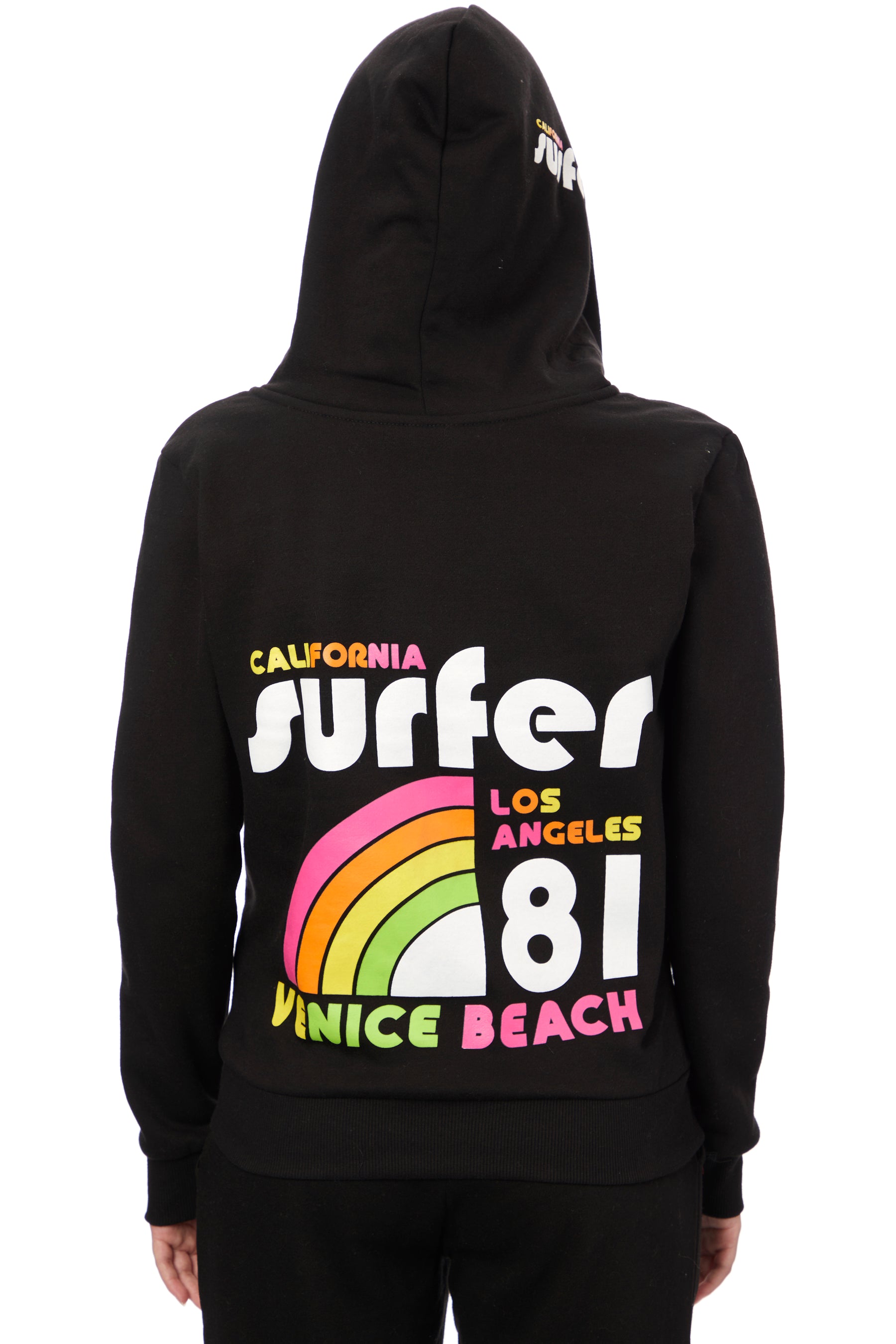 Venice Beach Surfer Zip Hoodie