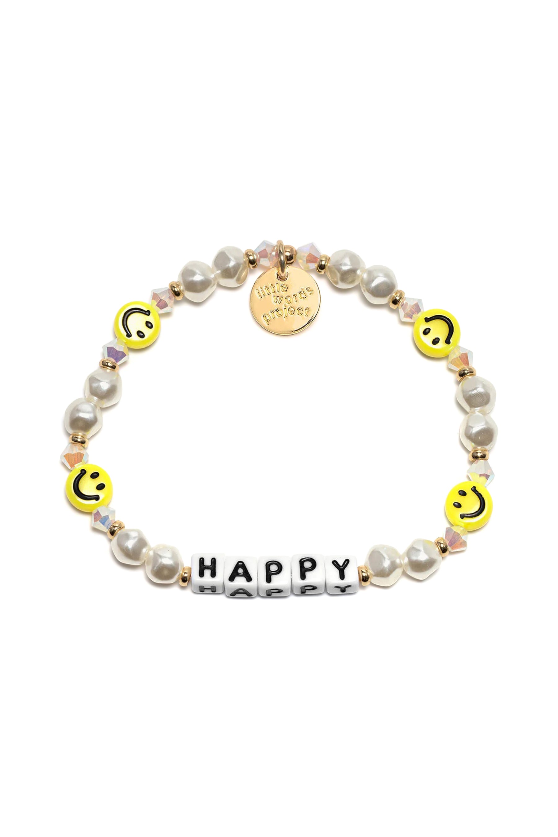 Happy Beaded Bracelet
