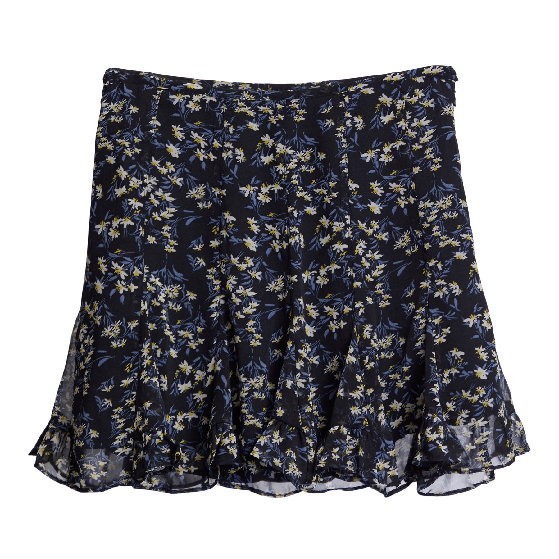 Floral Ruffle Skort