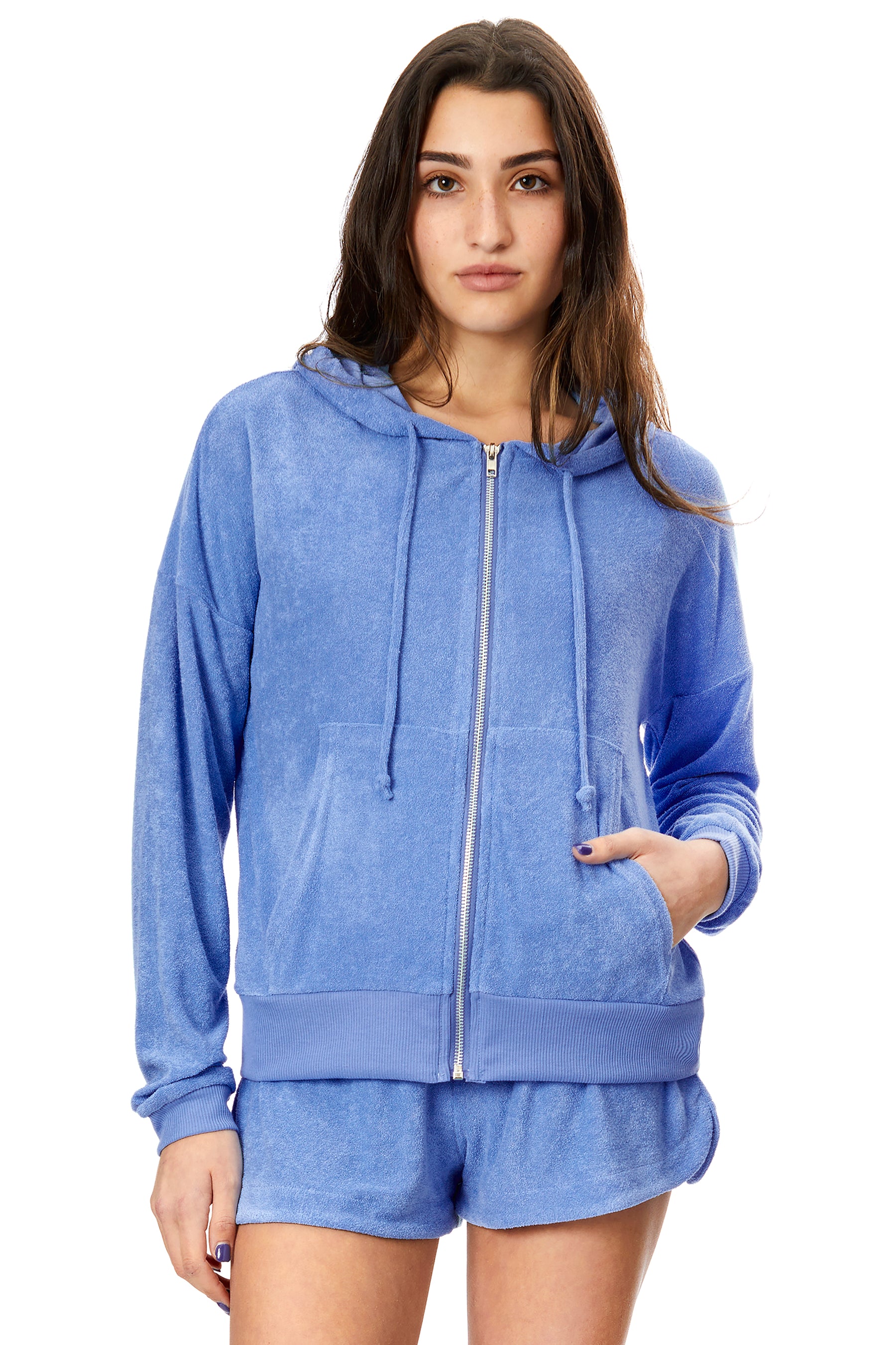 Soft French Terry Zip Hoodie