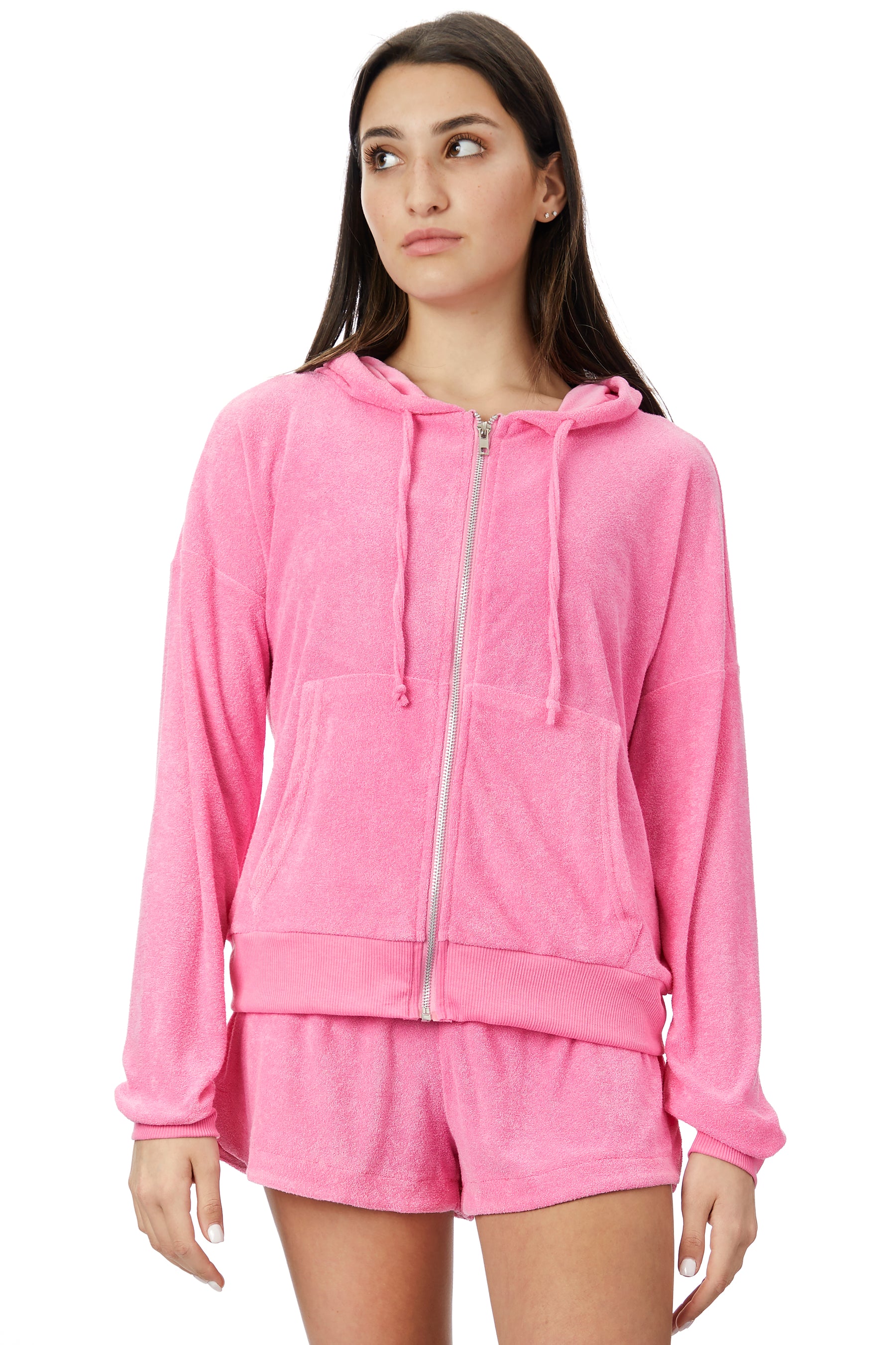 Soft French Terry Zip Hoodie