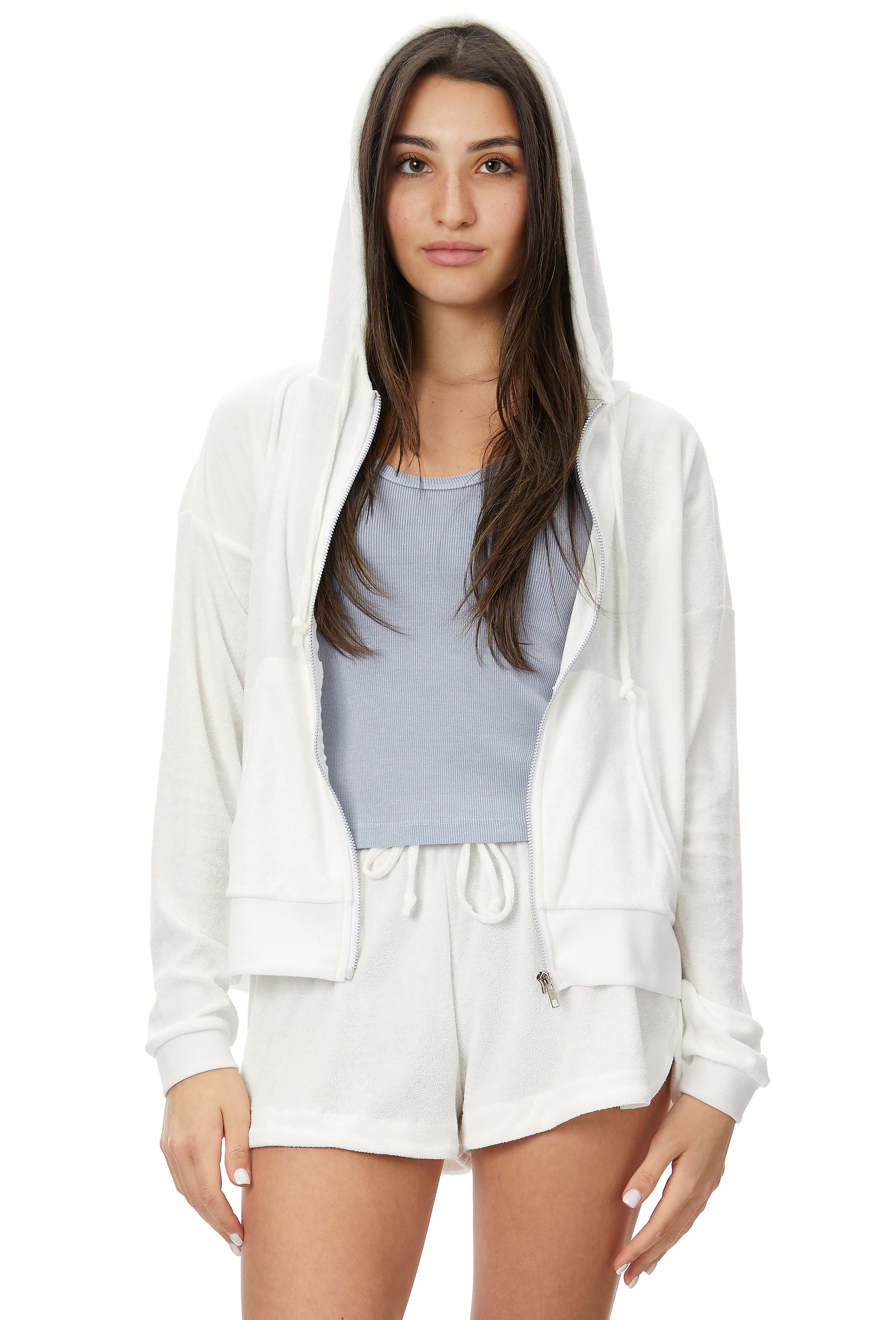Soft French Terry Zip Hoodie