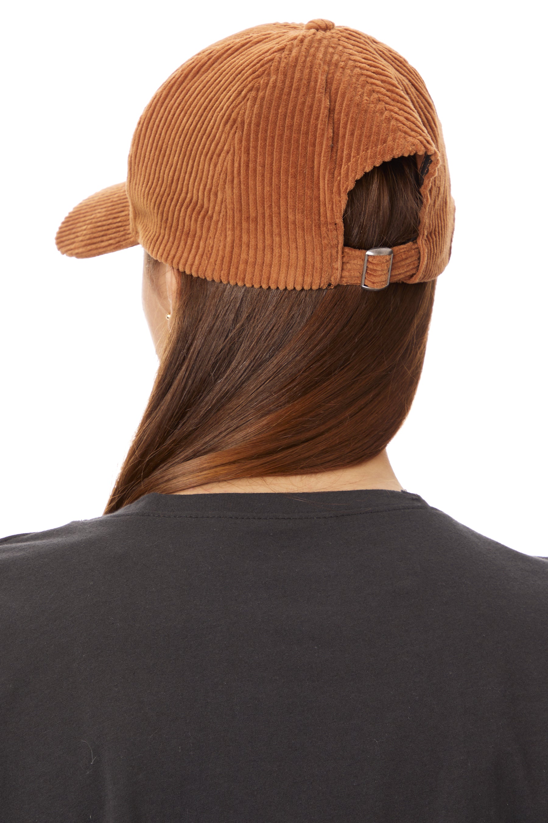 Chenille Smile Corduroy Baseball Cap