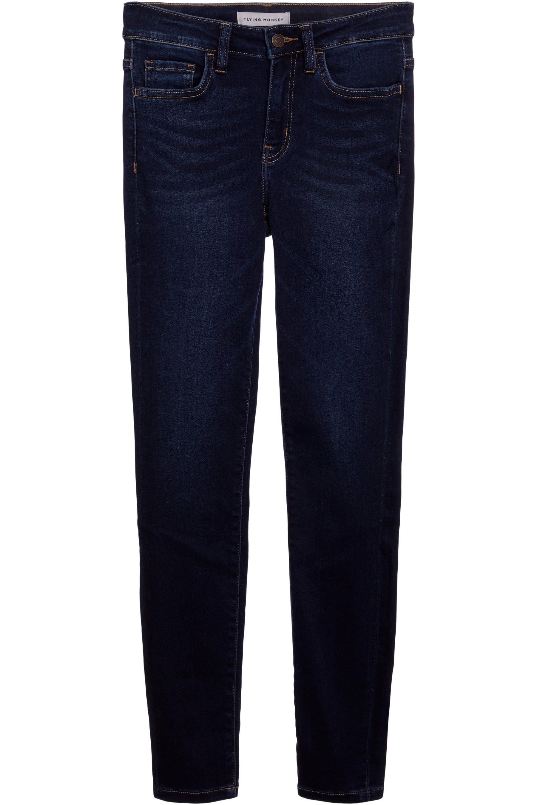 Mid Rise Ankle Skinny