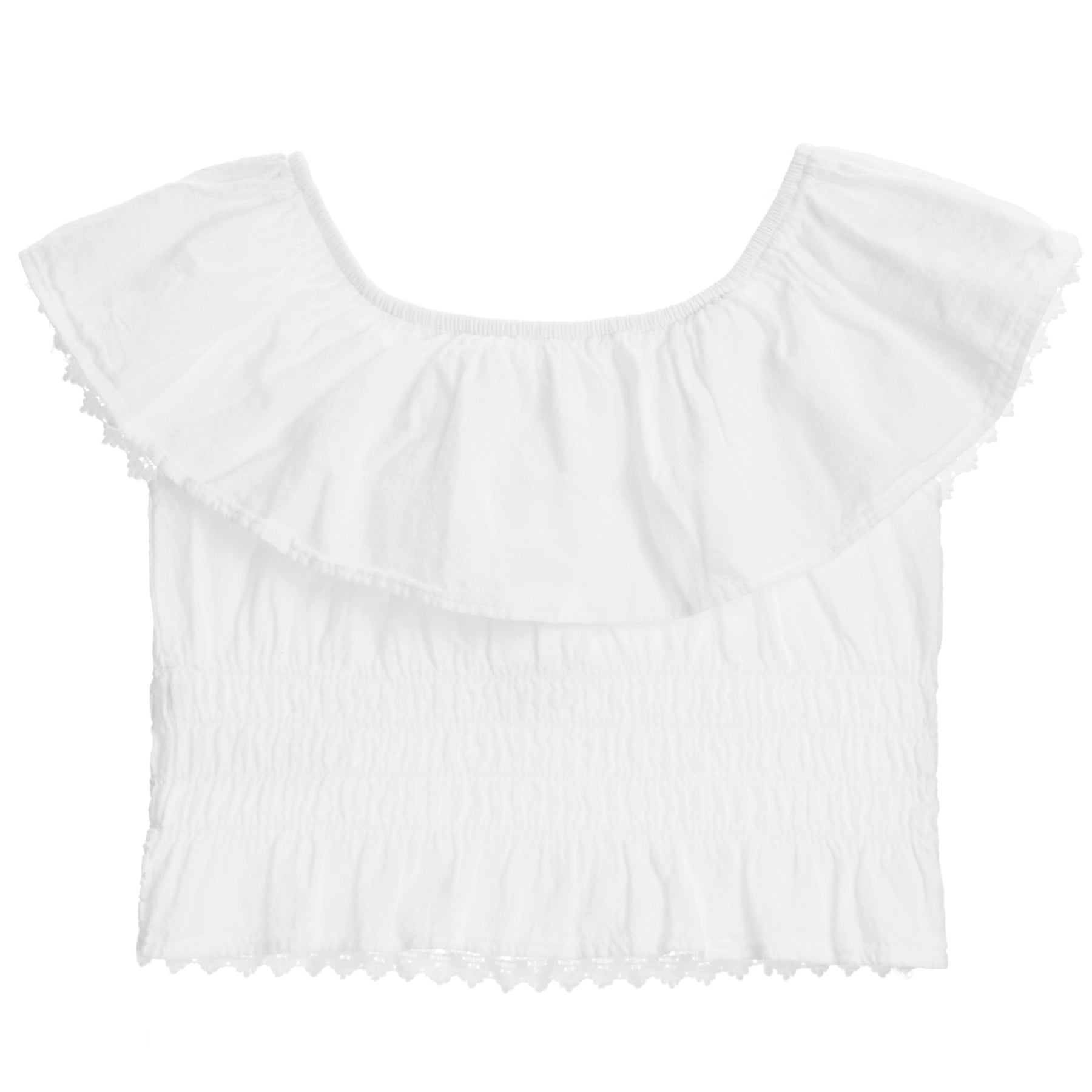 Off The Shoulder Crochet Top