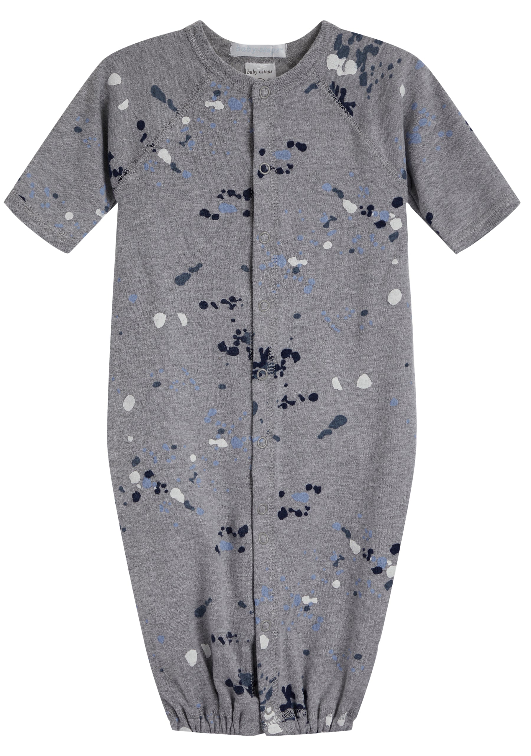 Converter Gown- Grey Multi Splatter
