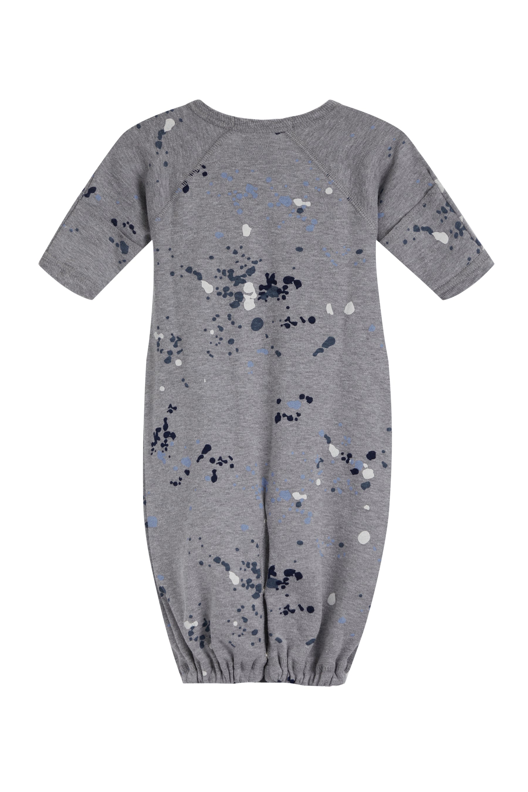 Converter Gown- Grey Multi Splatter