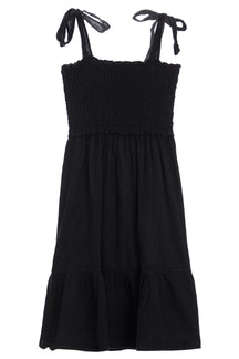 Tie Shoulder Dress