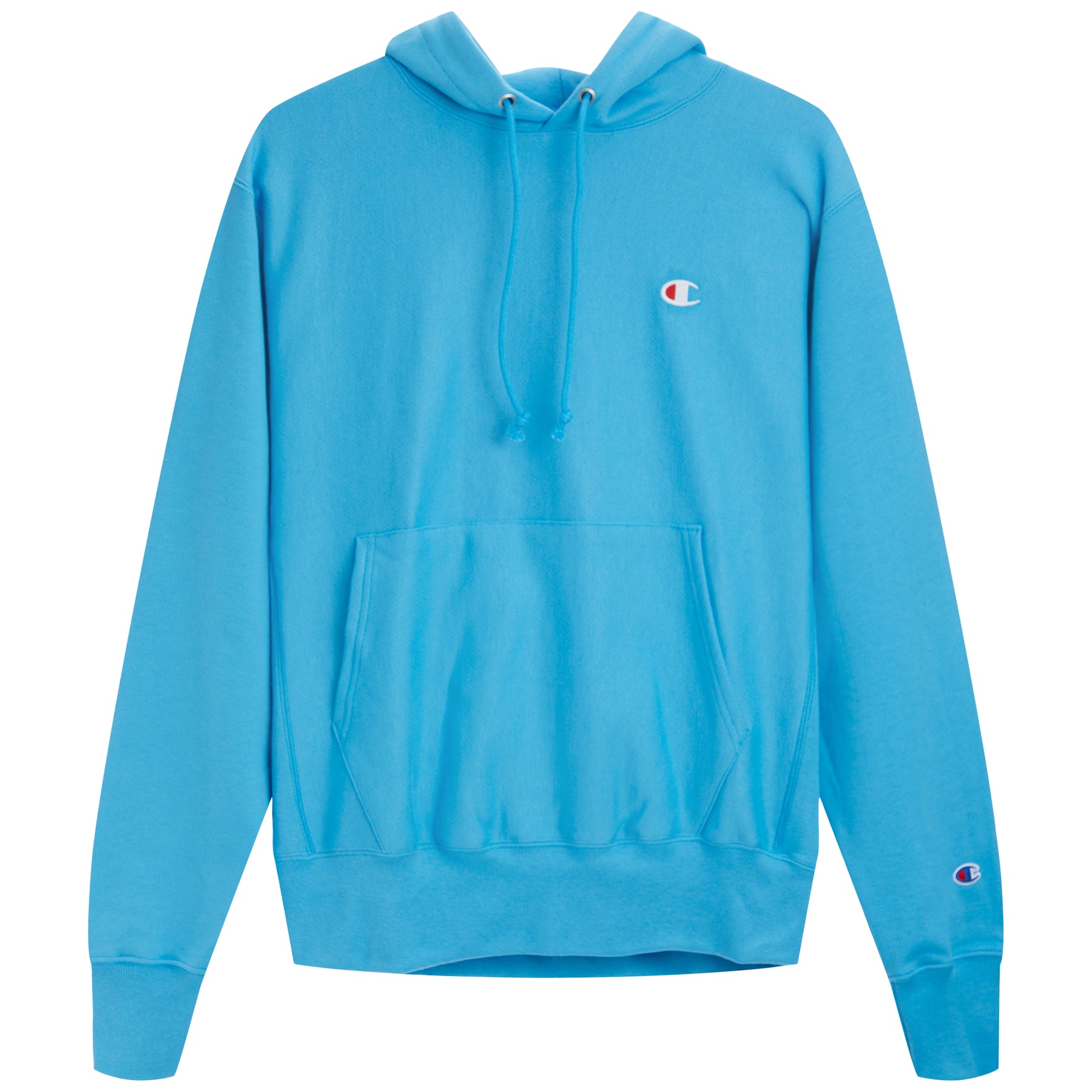 Lazuline Blue Reverse Weave Hoodie