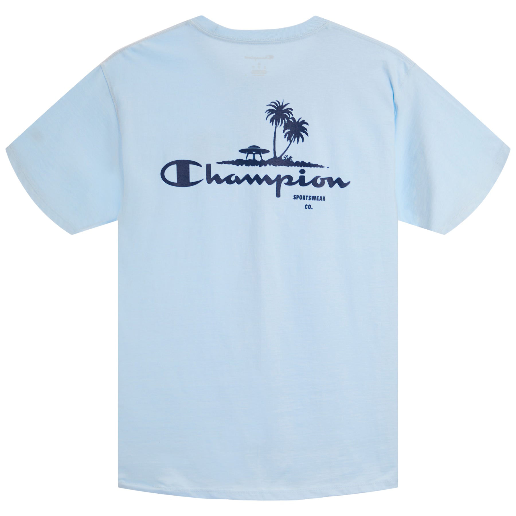 Sky Blue Graphic Tee