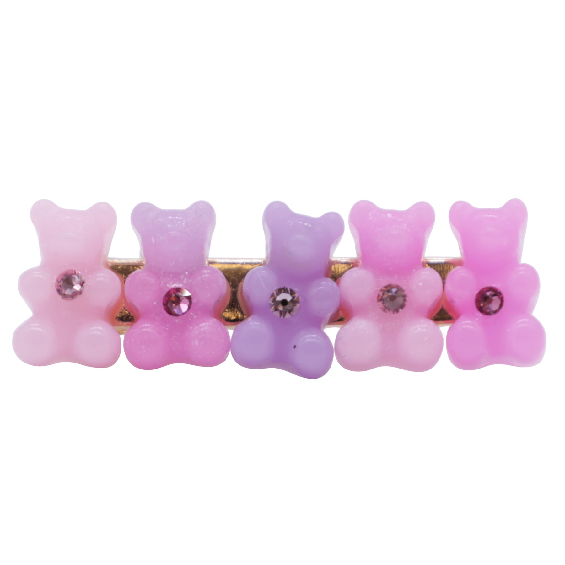 Pink Multi Gummy Bear Clip