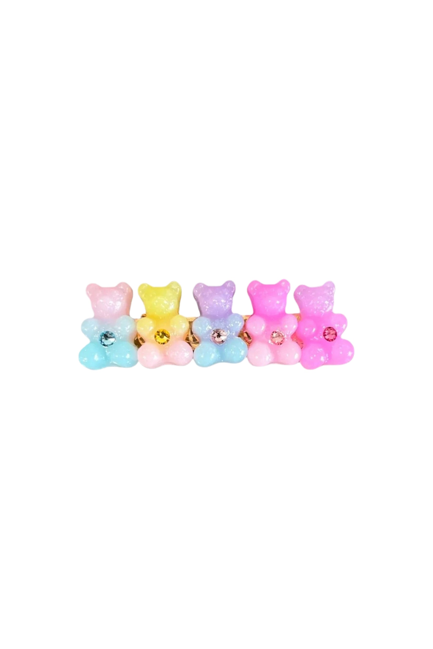 Two Tone Gummy Bear Clip