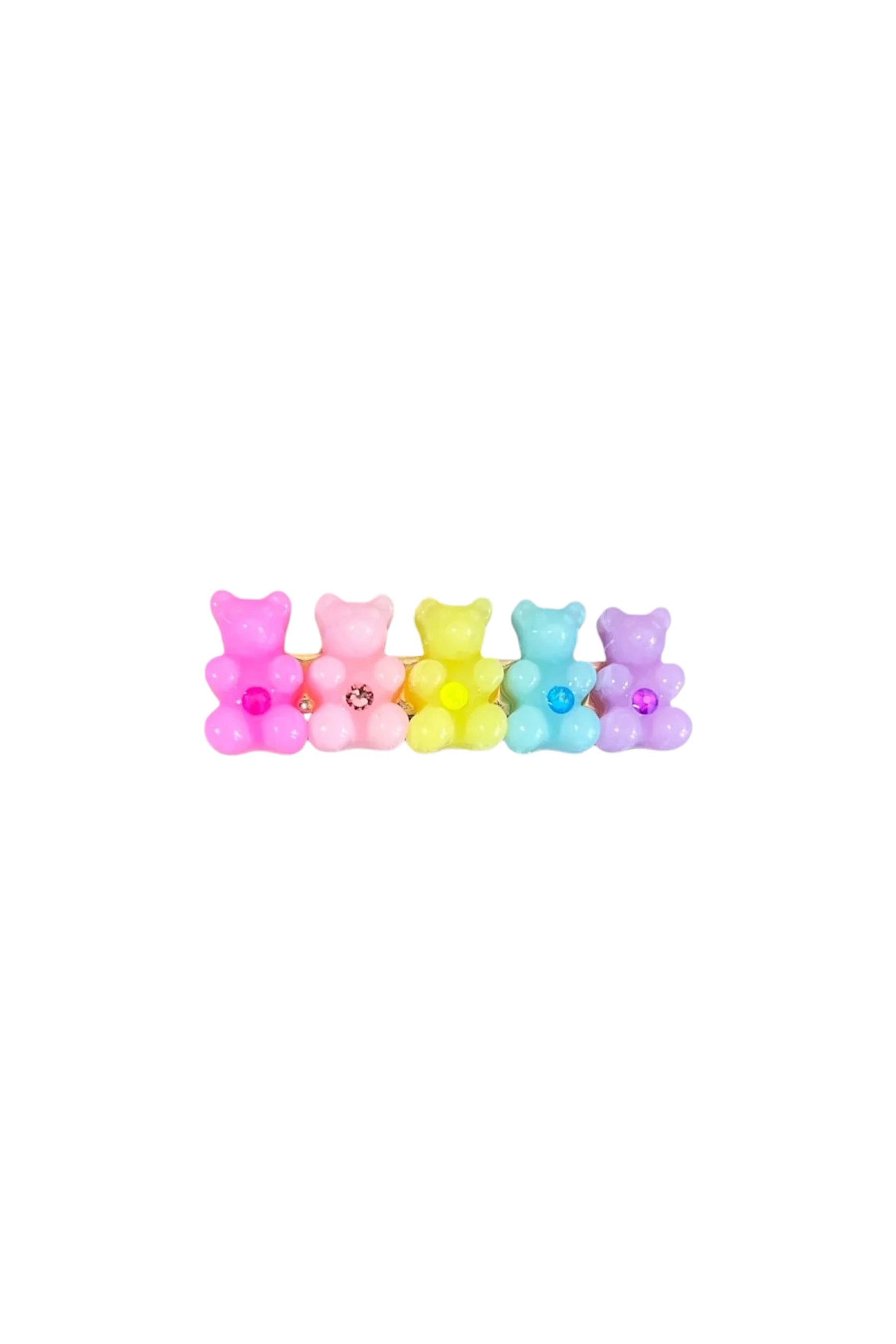 Pastel Gummy Bear Clip