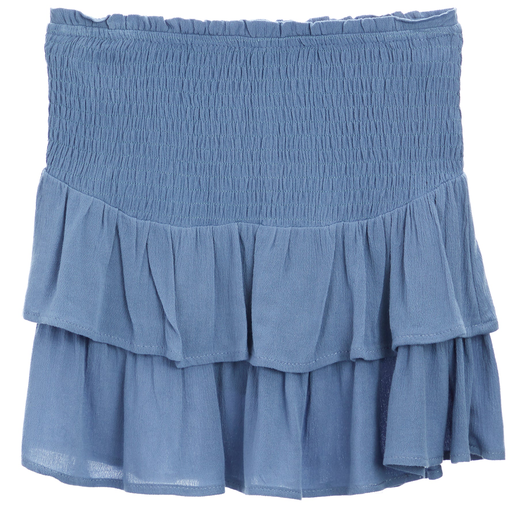 Ruffle Smocked Skirt