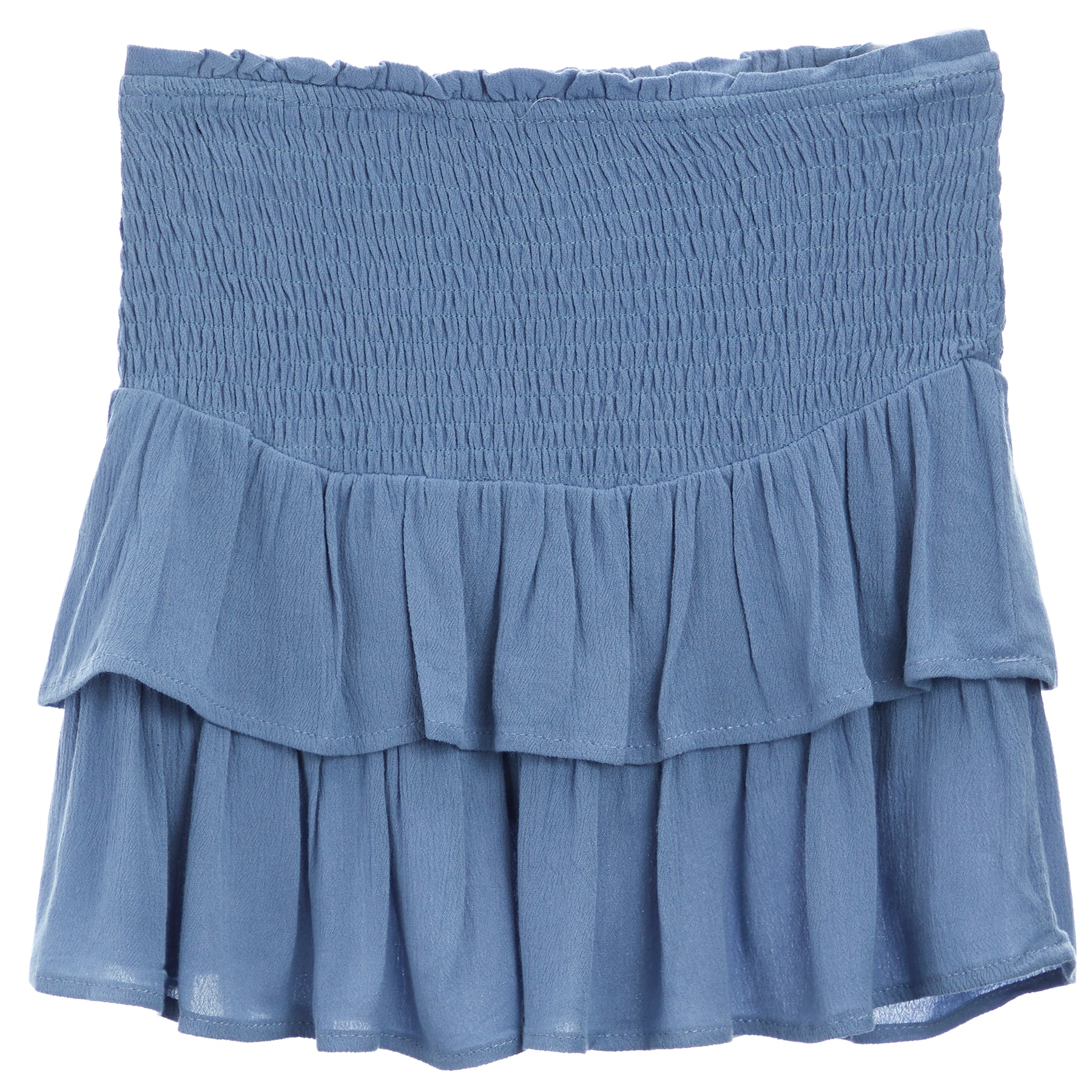 Ruffle Smocked Skirt