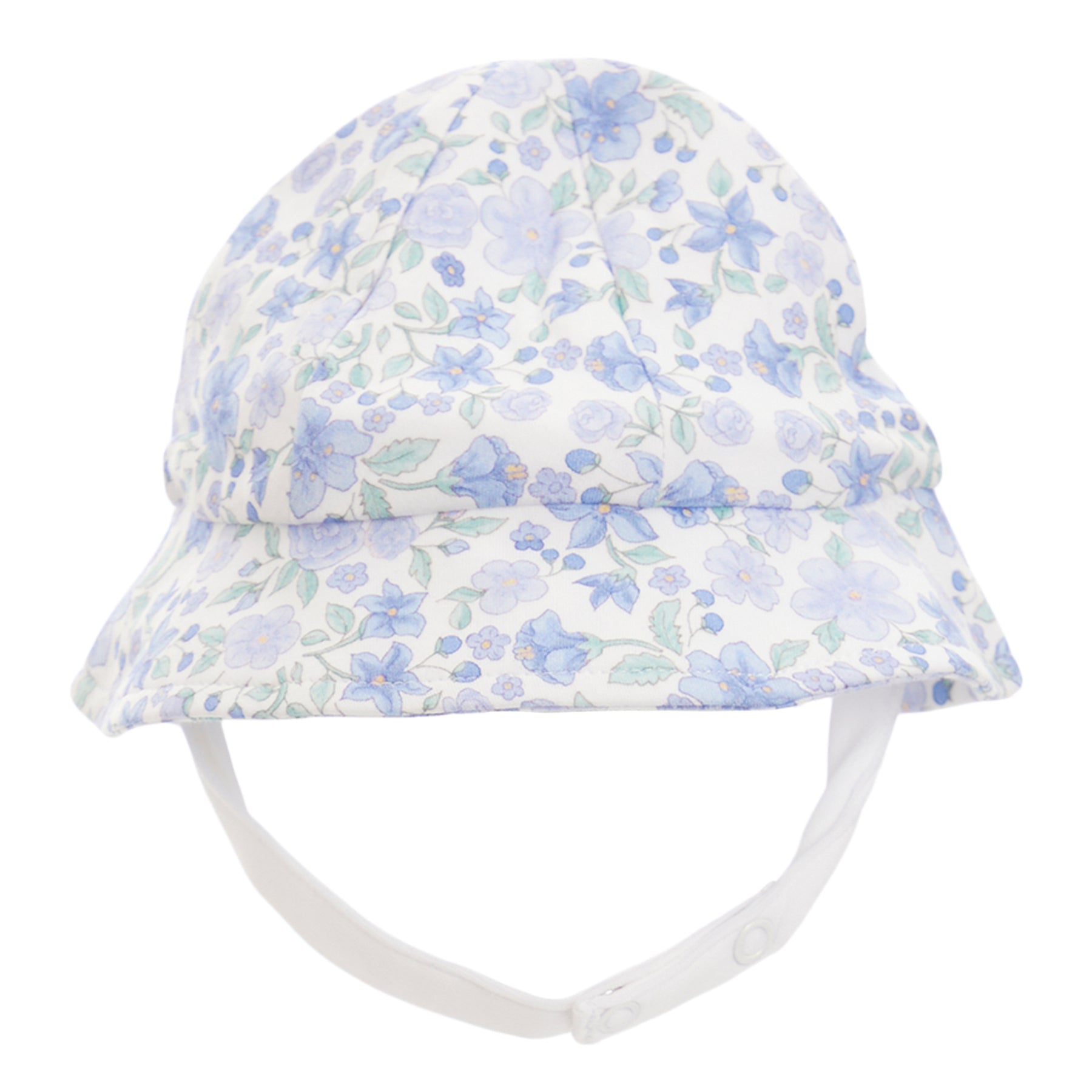 Blue Blossom Sun Hat
