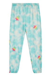 Multi Color Shooting Star Tie Dye Jogger