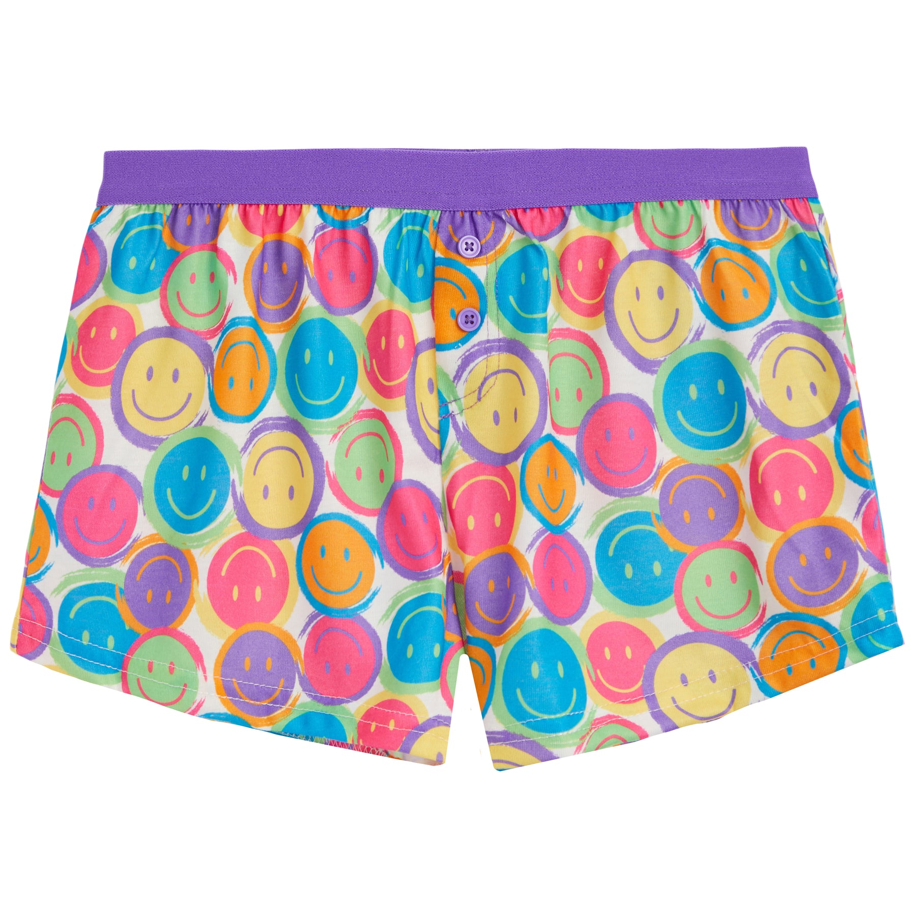 Multi Color Smile Short