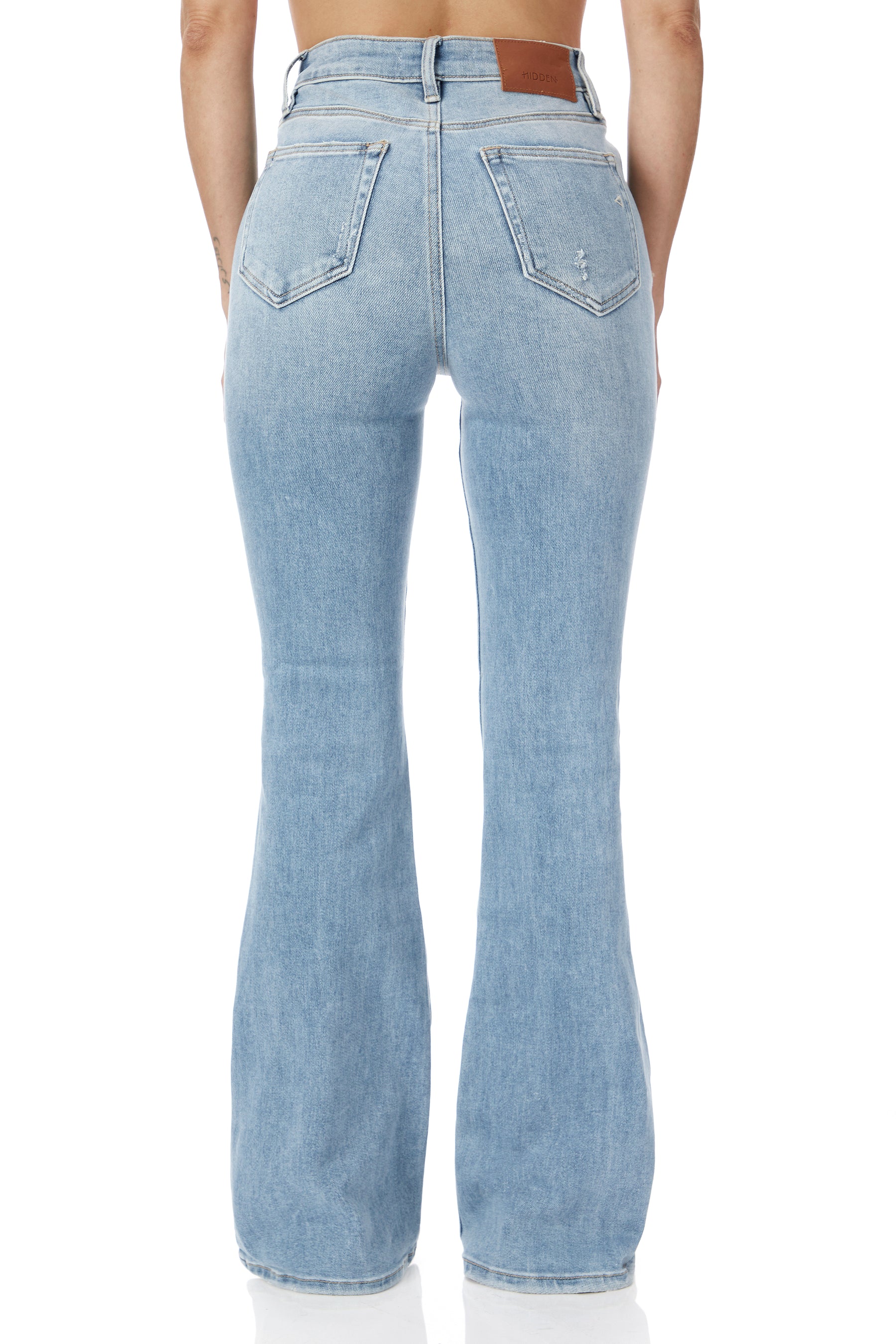 The Happi Distressed Stretch Flare