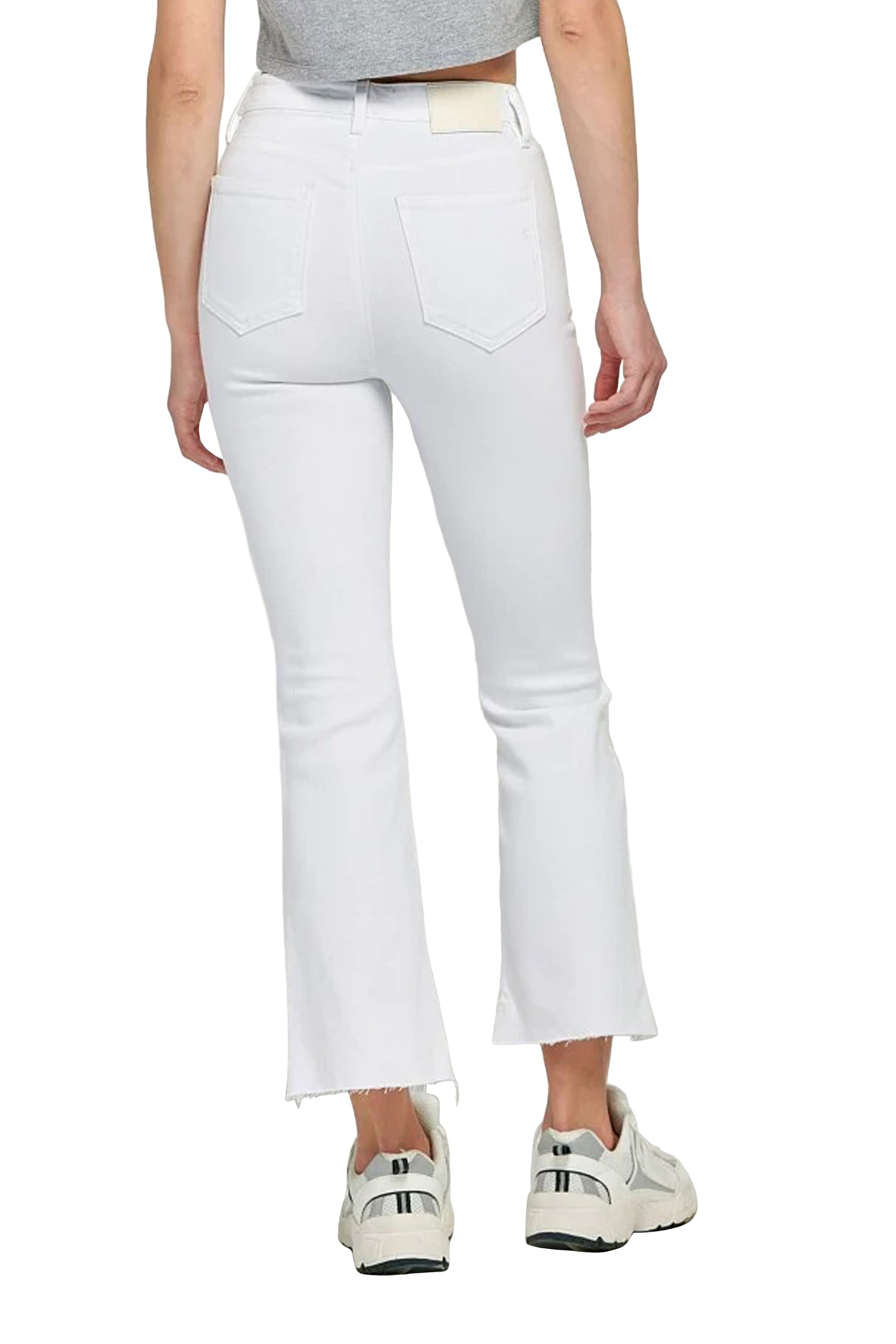 The Happi Step Hem Cropped Flare