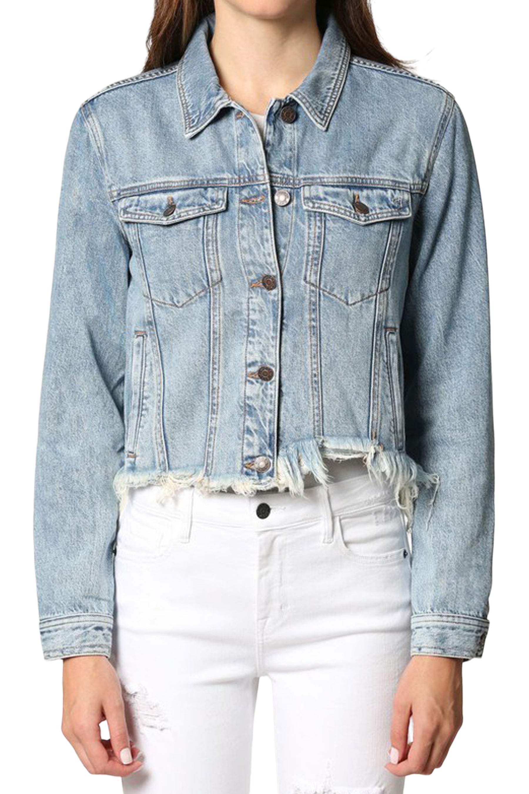 The Rebel Cropped Denim Jacket