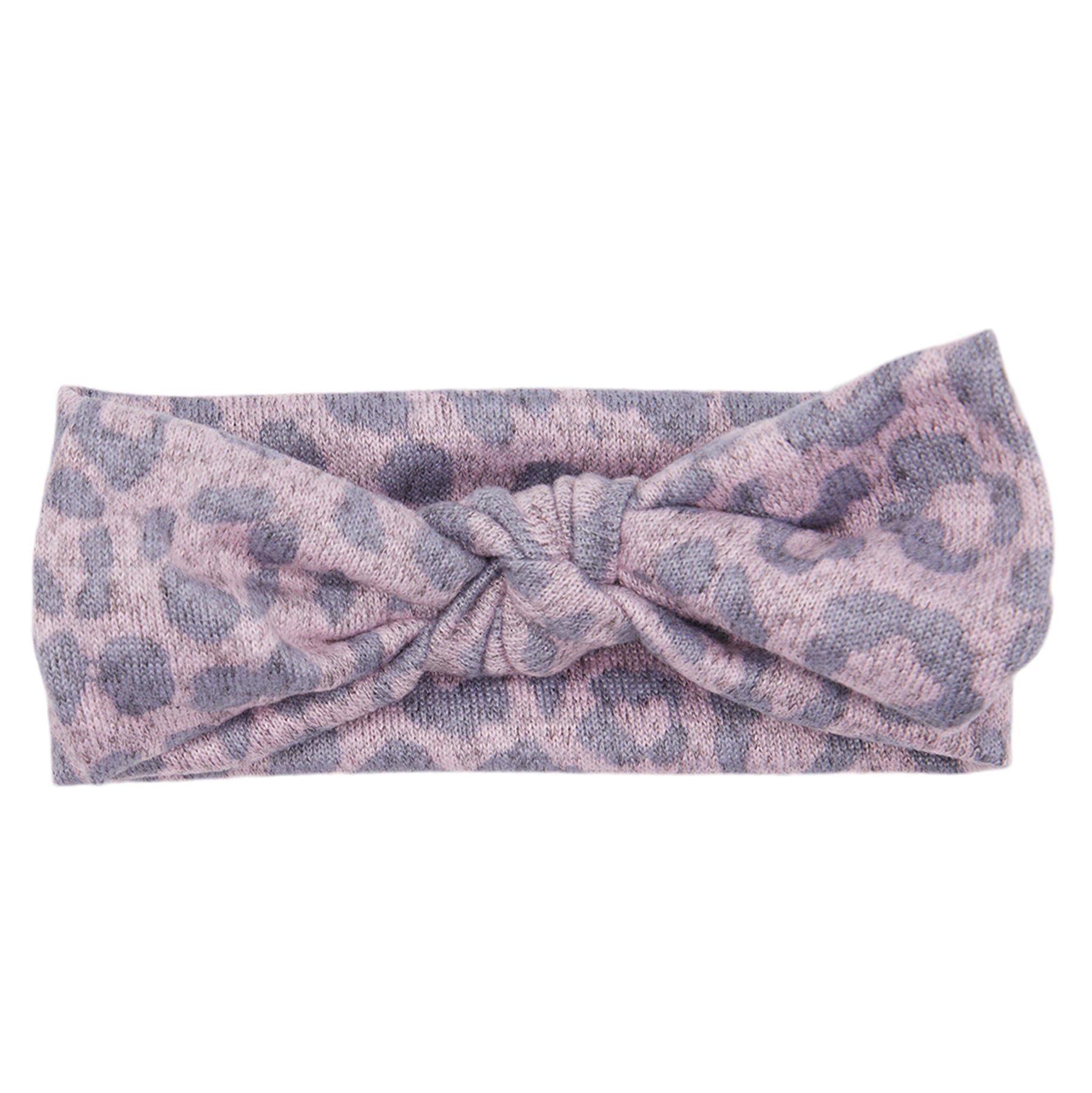 Headband with Bow- Cheetah