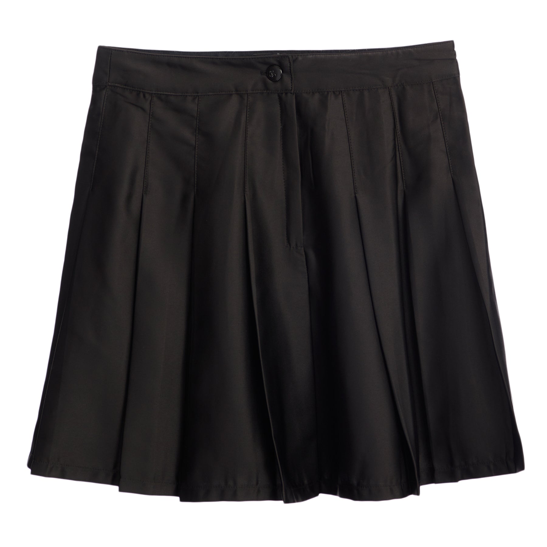 Heather Satin Pleat Skirt