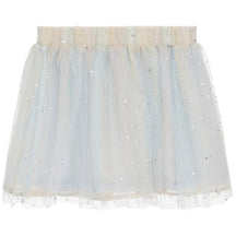 Mesh And Chiffon Skirt