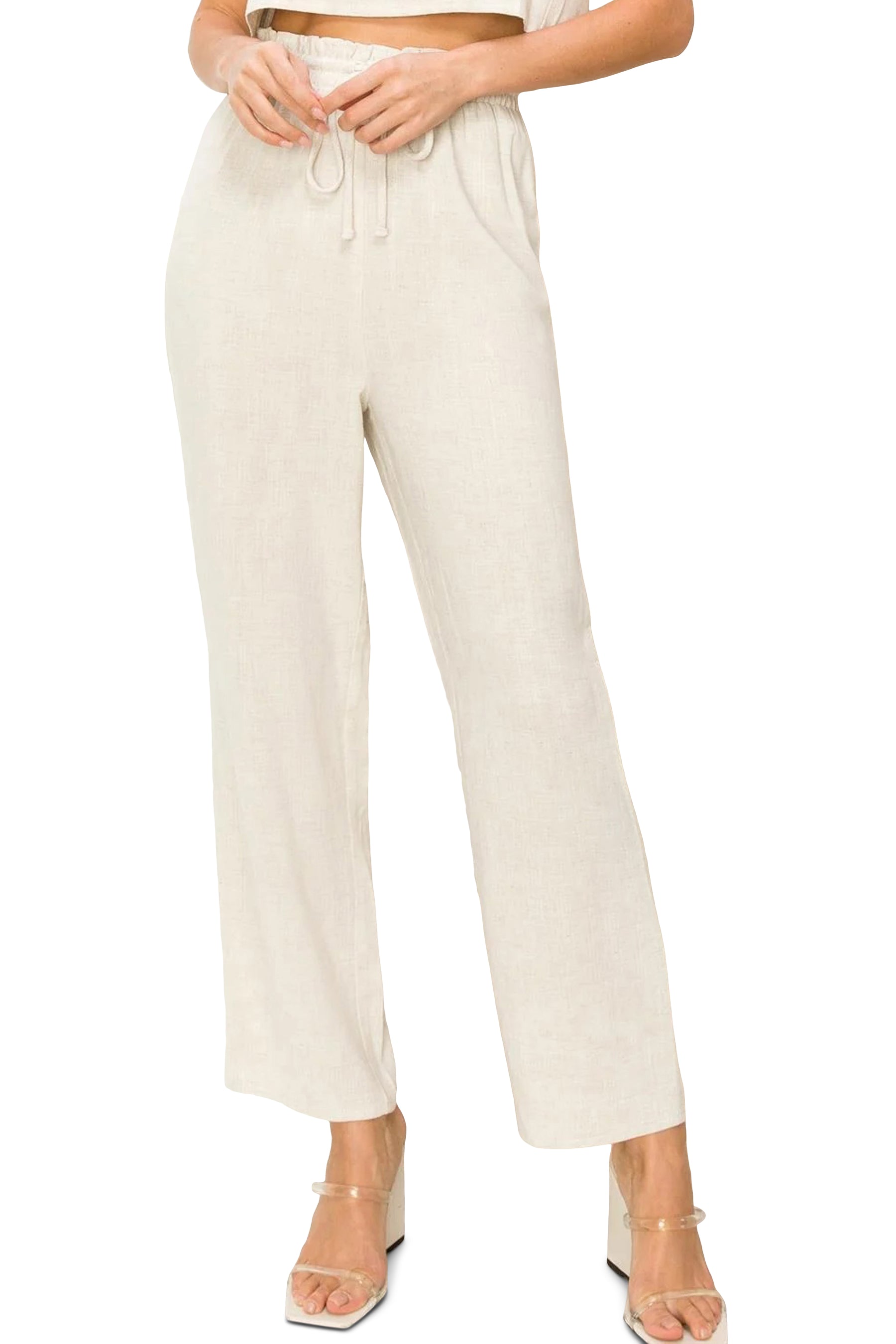 Woven Pull On Pant