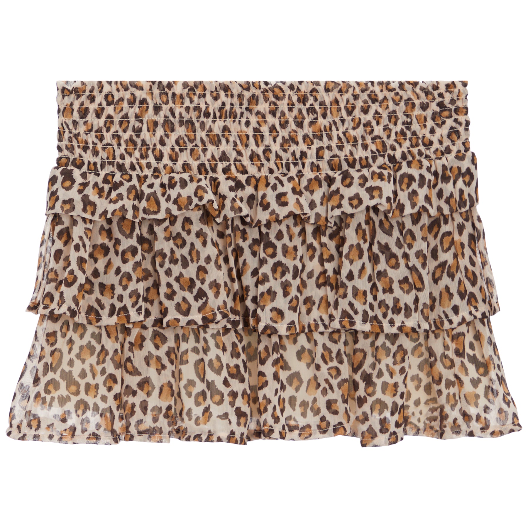 Printed Chiffon Skirt