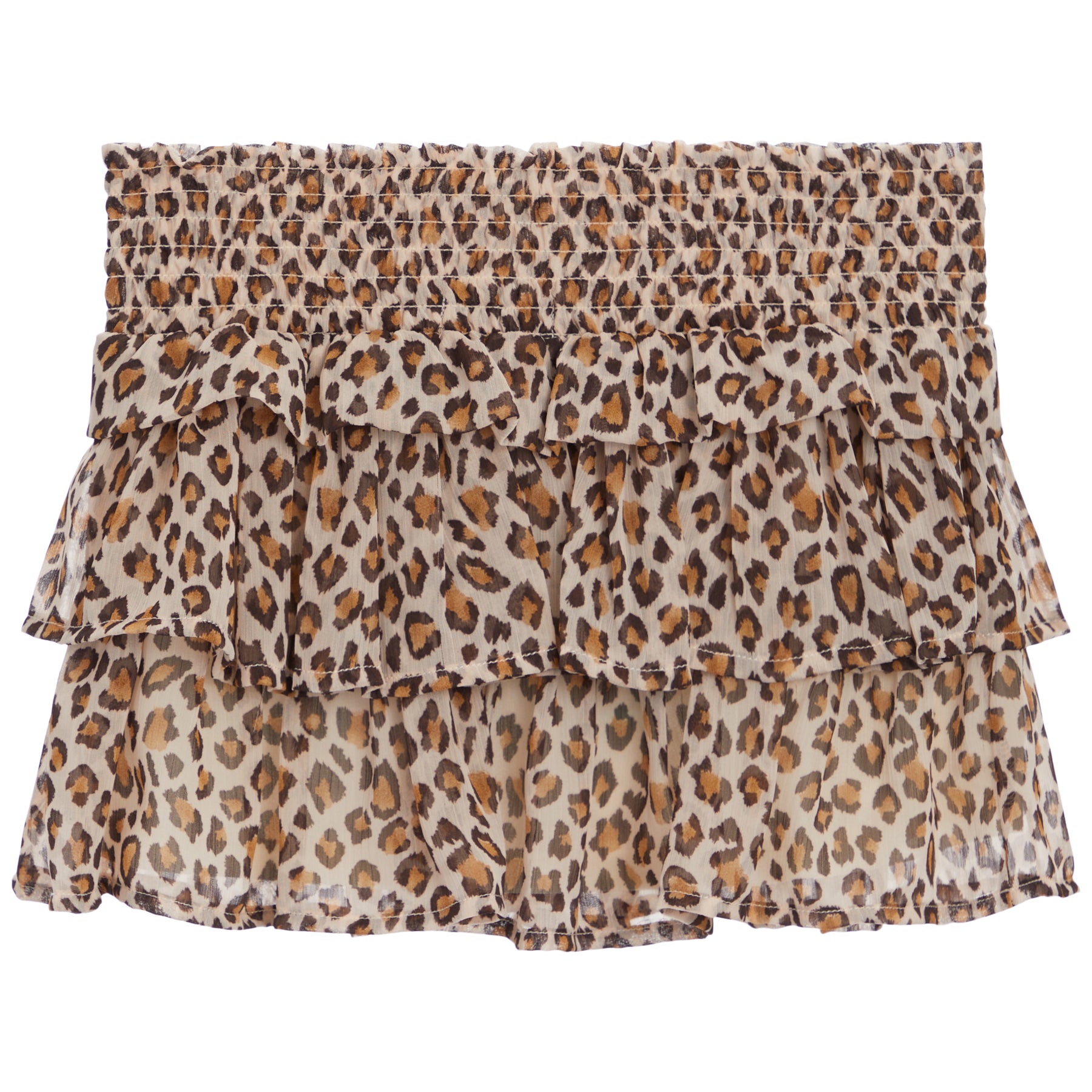 Printed Chiffon Skirt