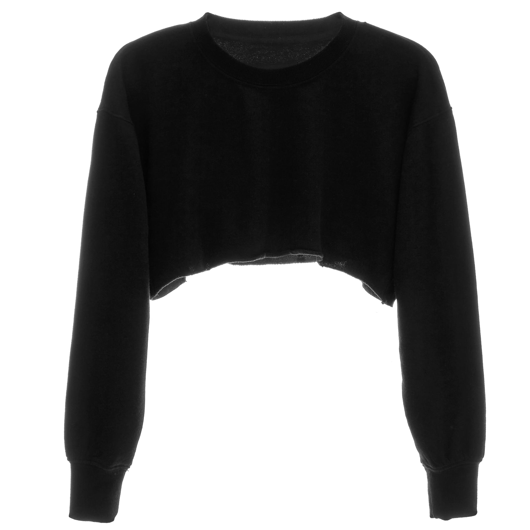 Jan Cropped Crew Sweatshirt