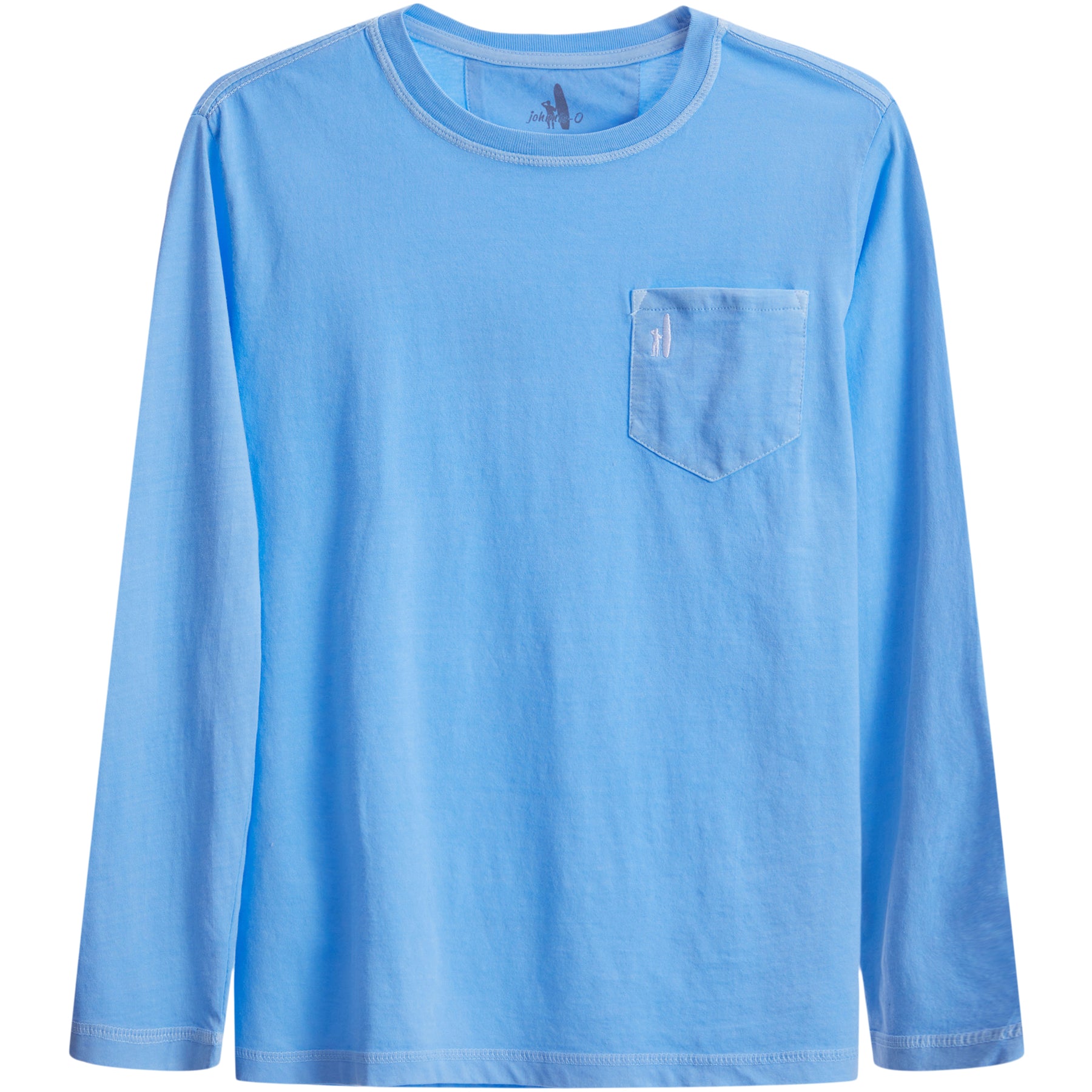 Brennen Long Sleeve Crew Tee Malibu Blue