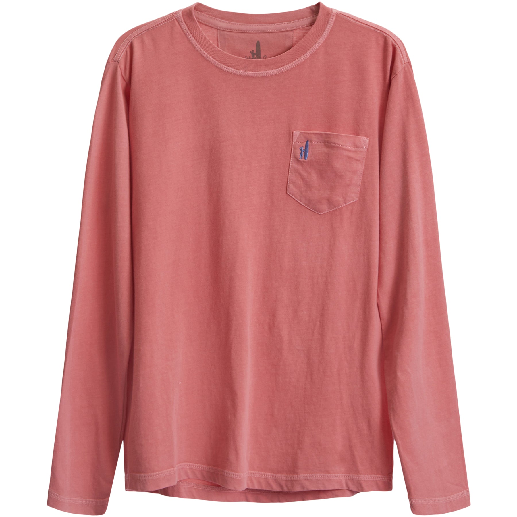 Brennen Long Sleeve Crew Tee Malibu Red