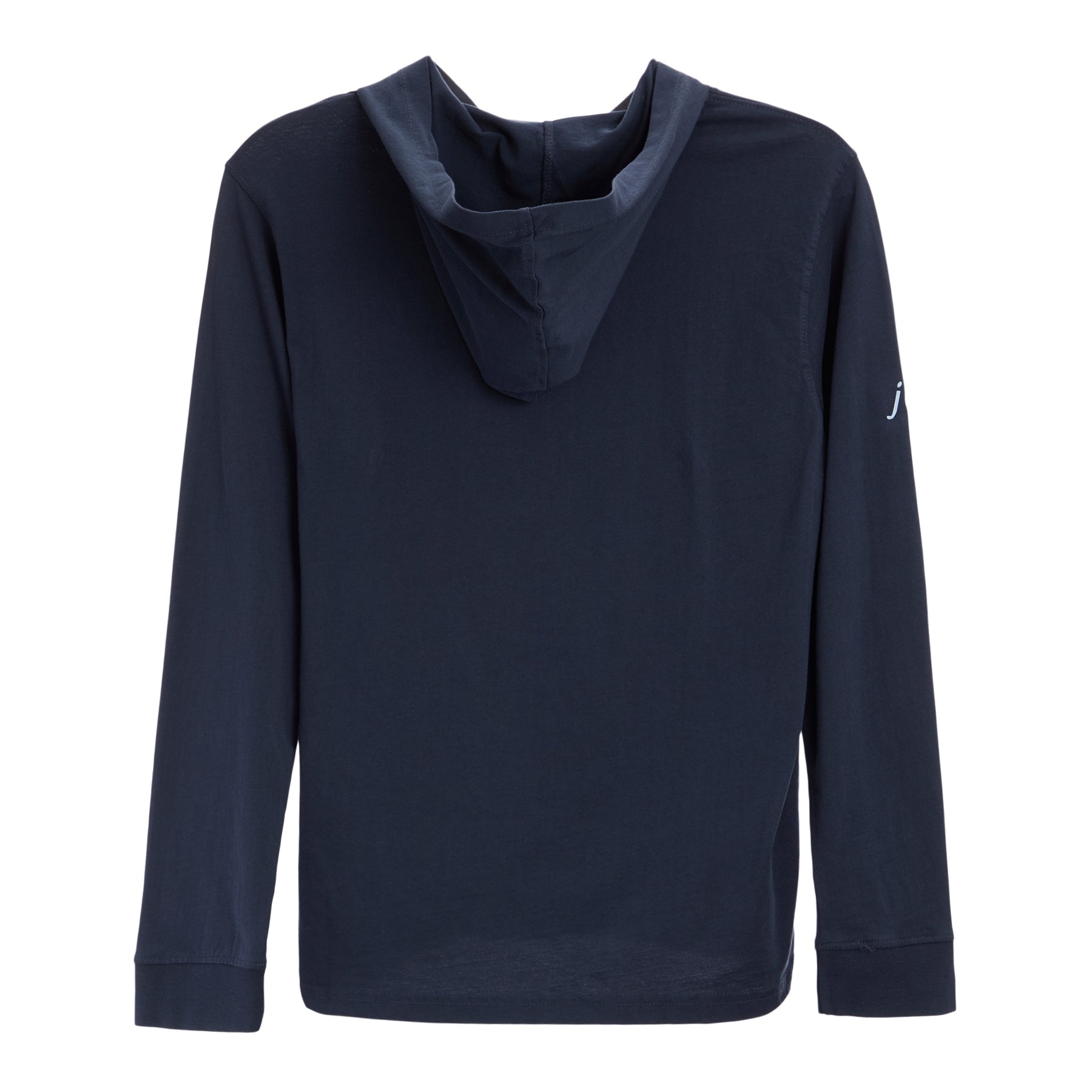 Calico Long Sleeve Hooded Tee Graphic On Front Wake