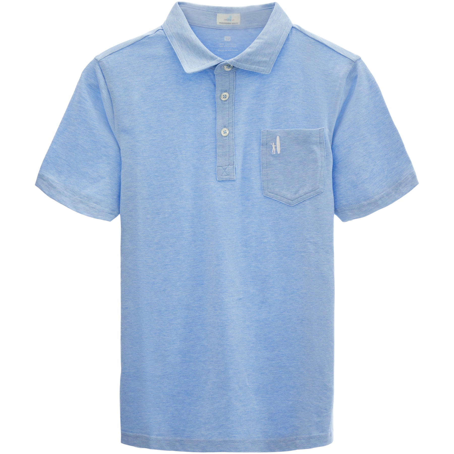 Heathered Original Gulf Blue