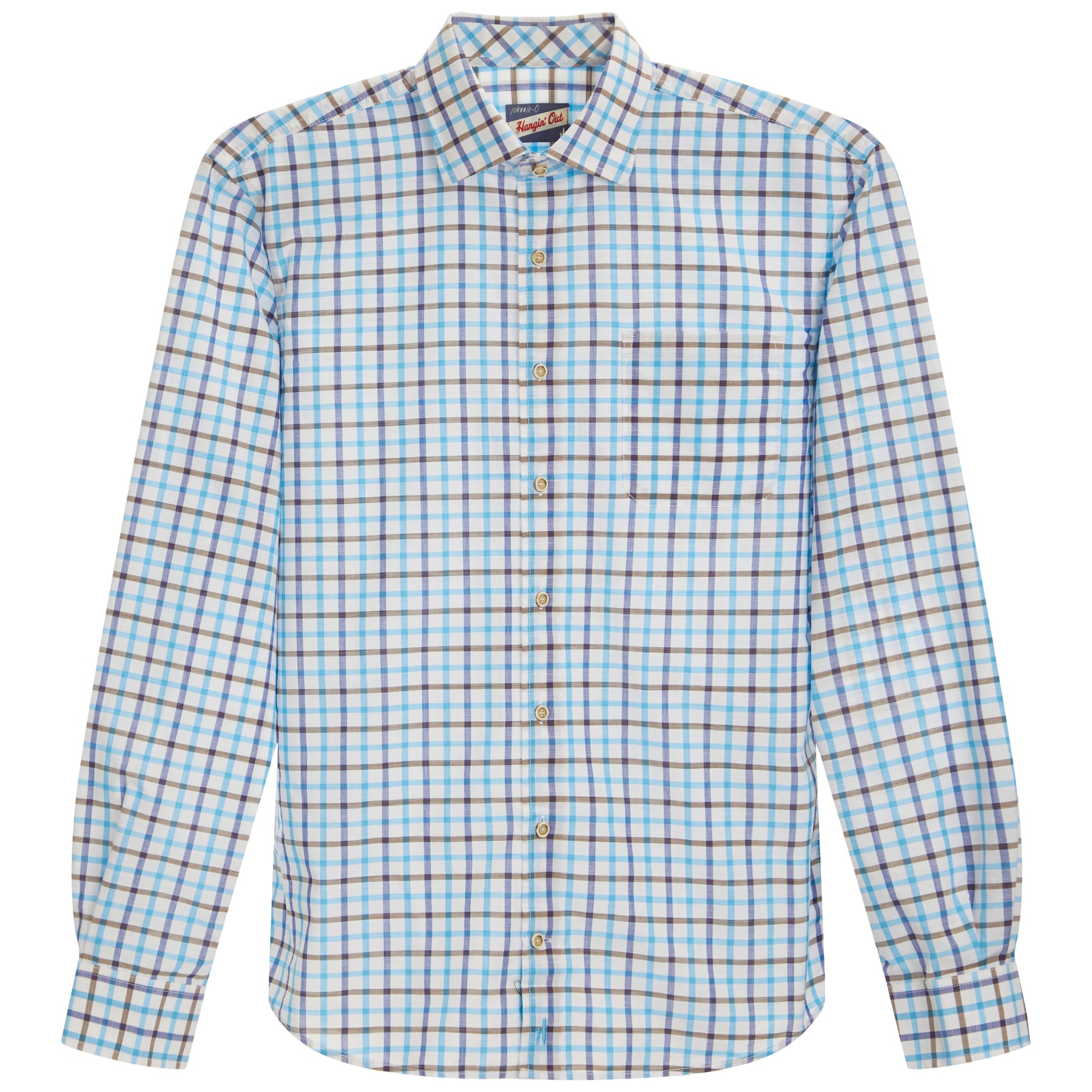Bondi Blue Long Sleeve Woven