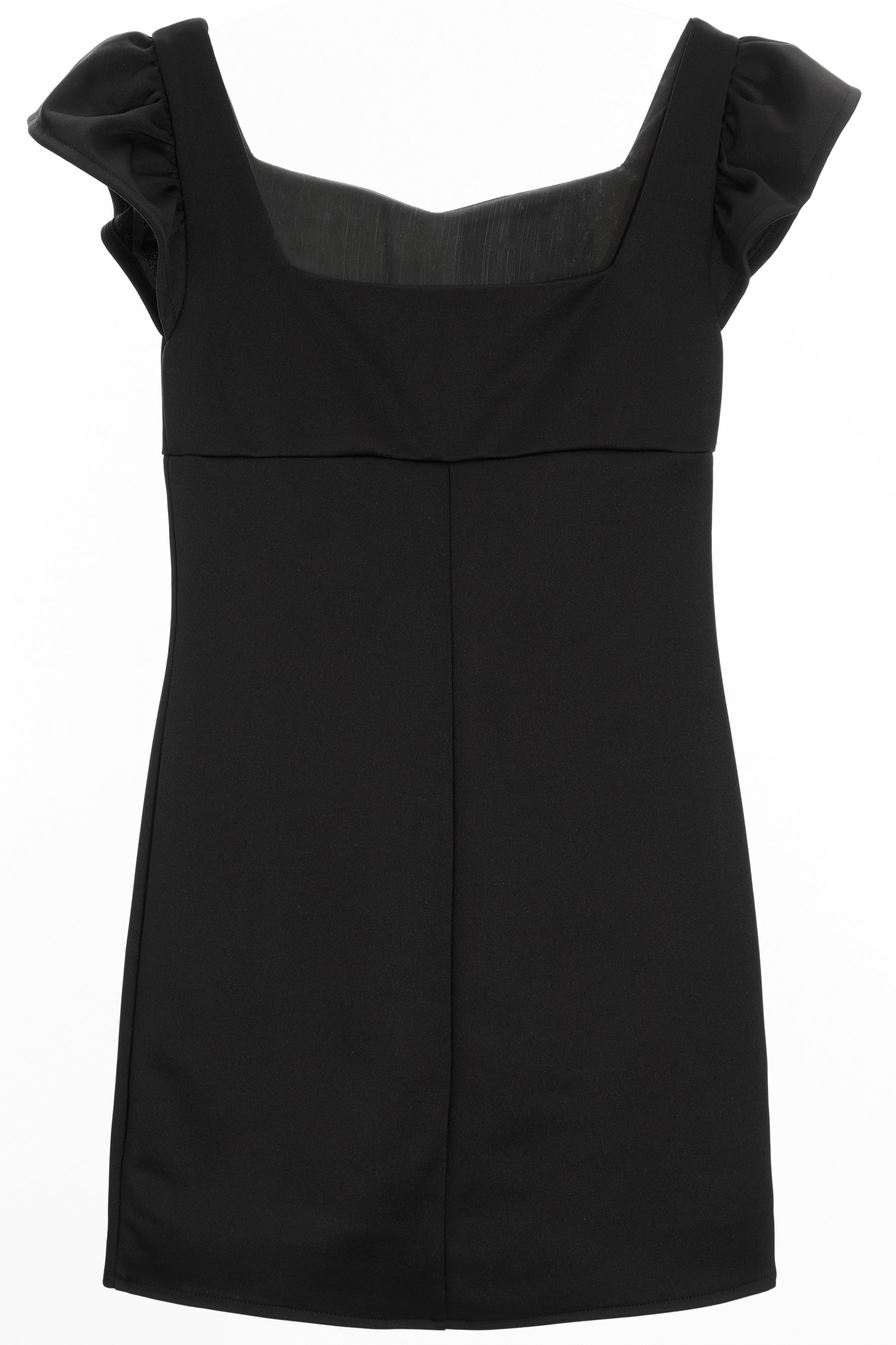 Ruffle Sleeve Dress