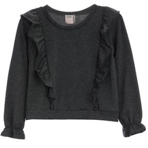 Ruffle French Terry Top