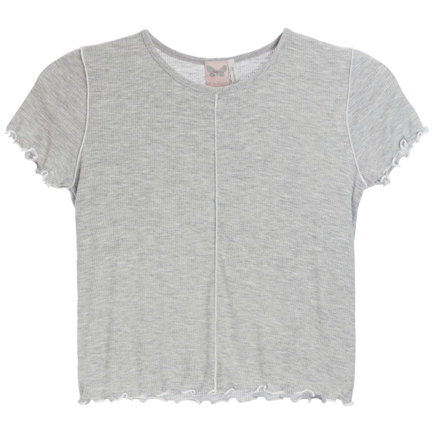 Round Neck Short Sleeve Tee