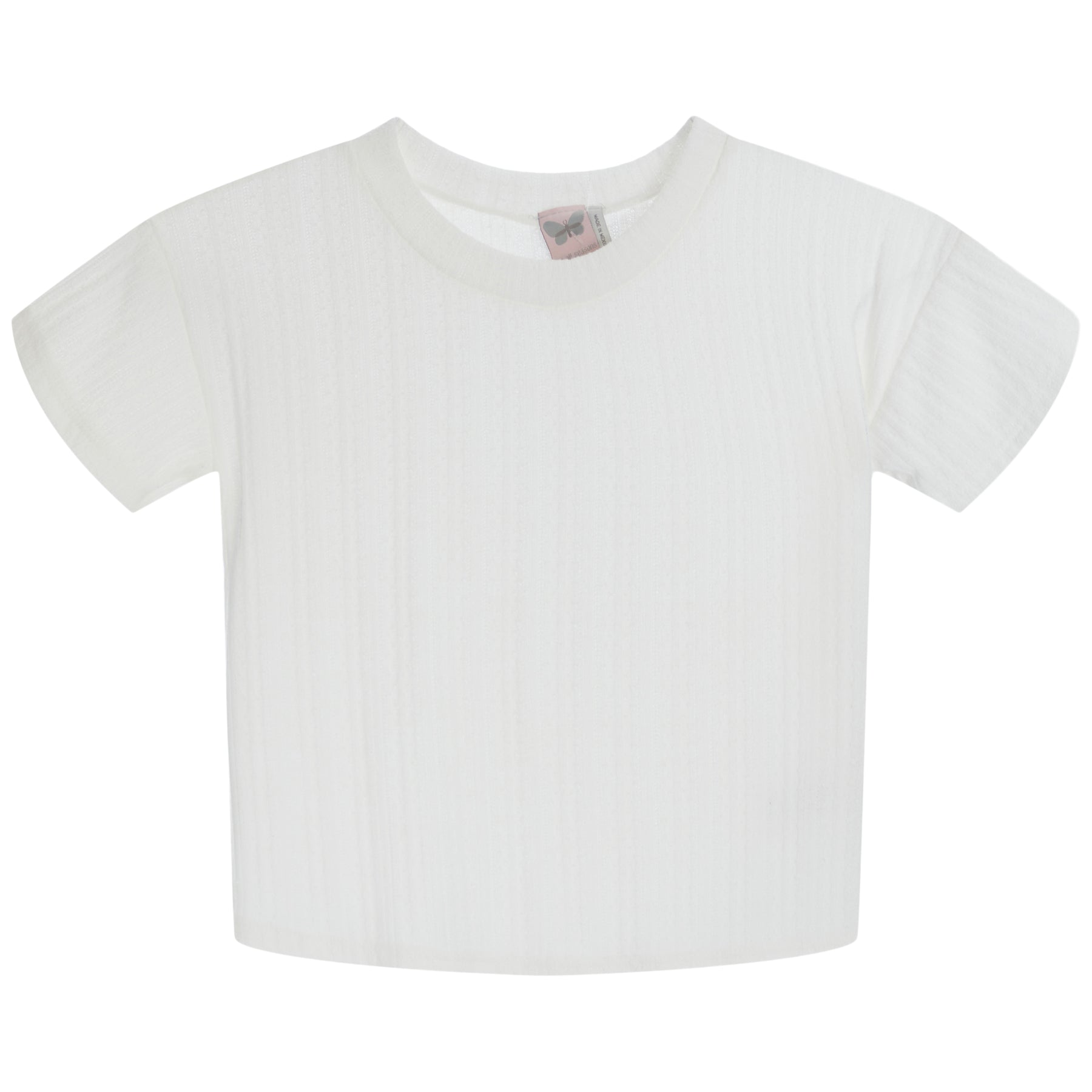 Round Neck Knitted Top