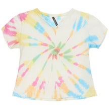 Tie Dye Notch Neck Tee