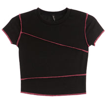 Contrast Stitch Short Sleeve Tee