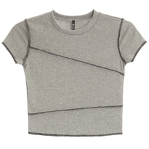 Contrast Stitch Short Sleeve Tee