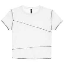 Contrast Stitch Short Sleeve Tee