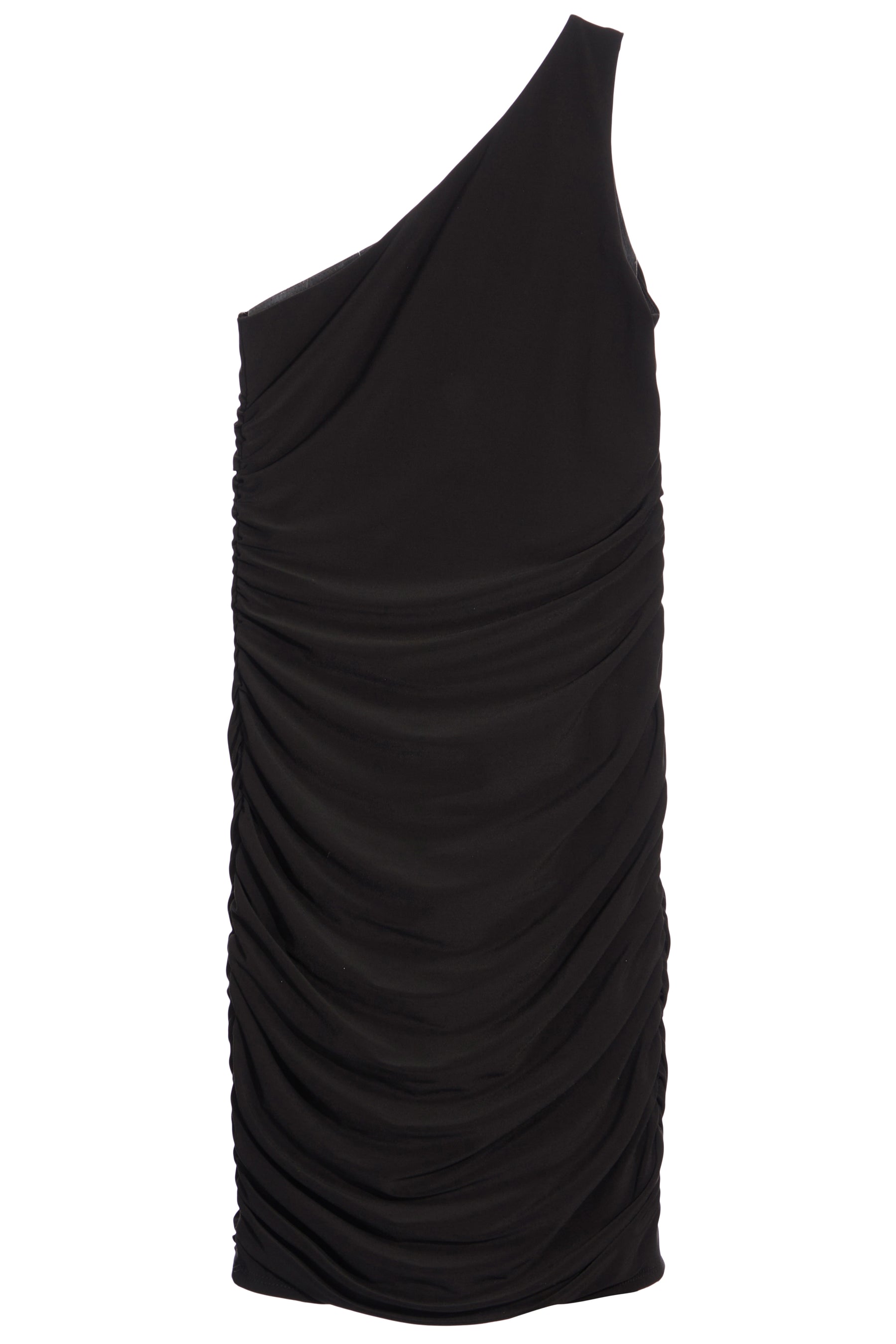 One Shoulder Ruched Dress