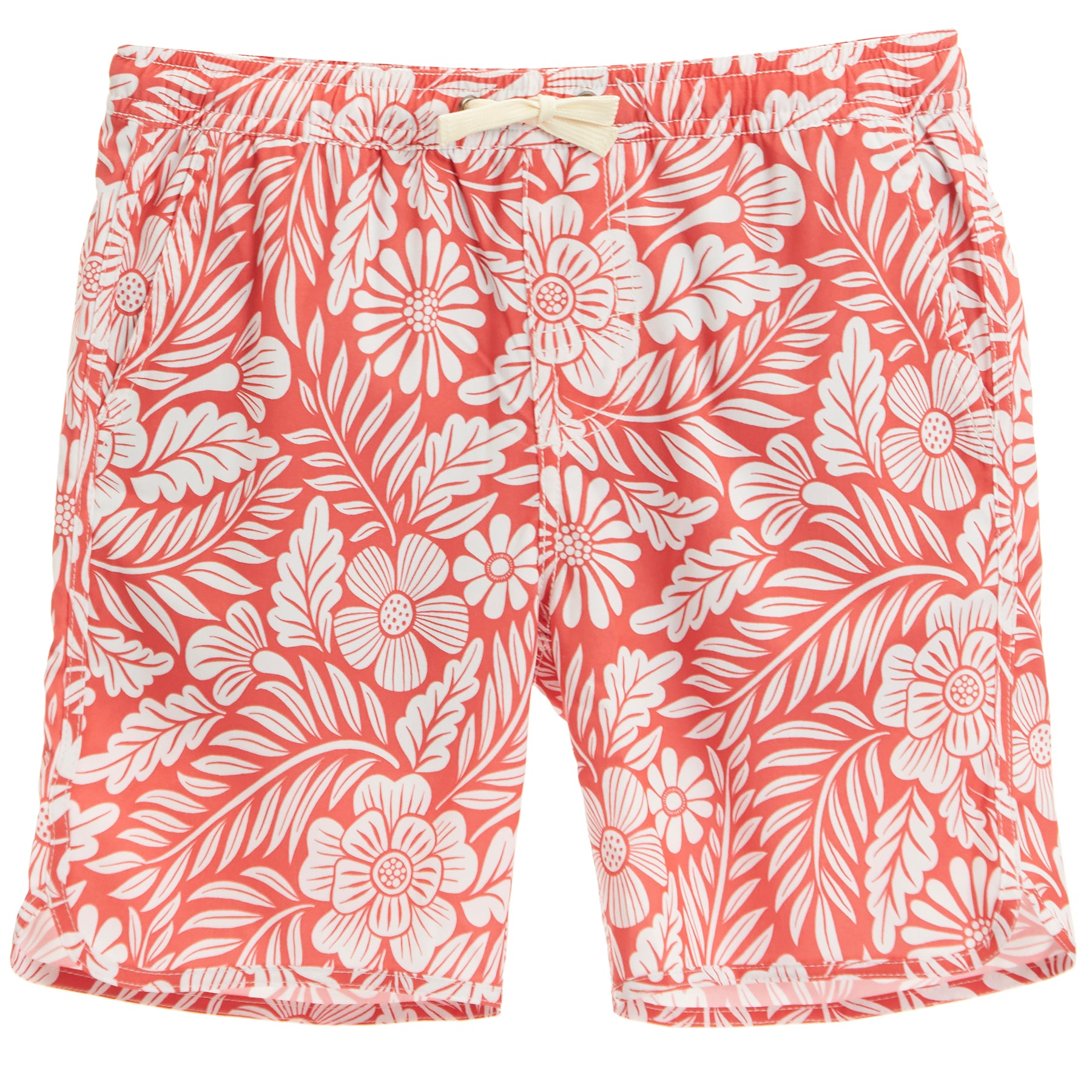 Red Hawaiian Floral