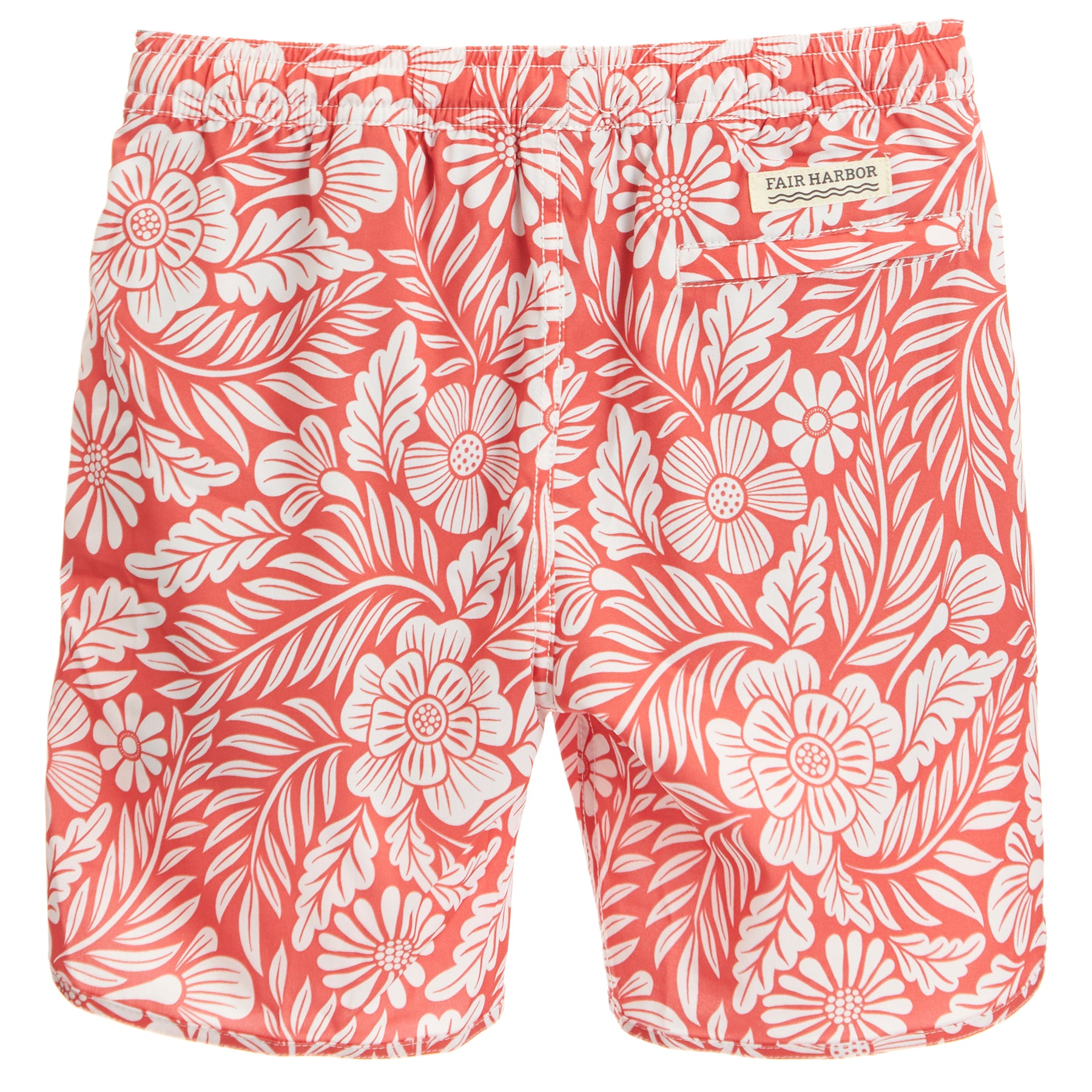 Red Hawaiian Floral