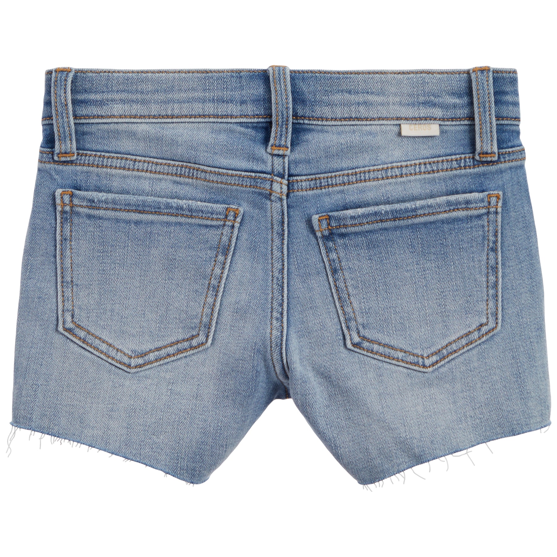 Raw Edge Denim Short